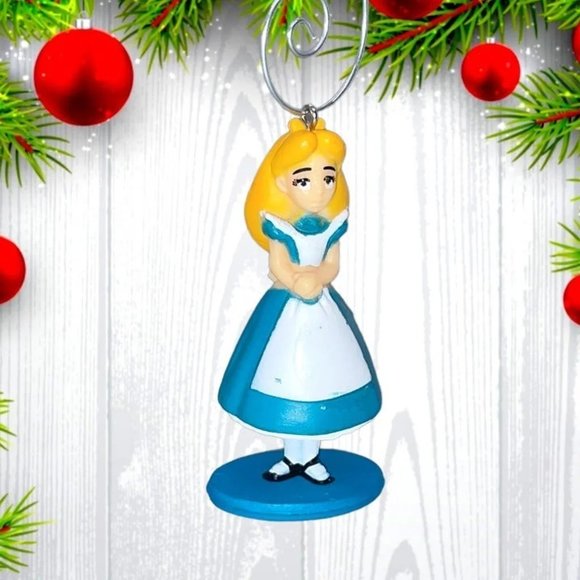 Alice In Wonderland 2.5" Christmas Tree Ornament ONE OF A KIND - Picture 2 of 3